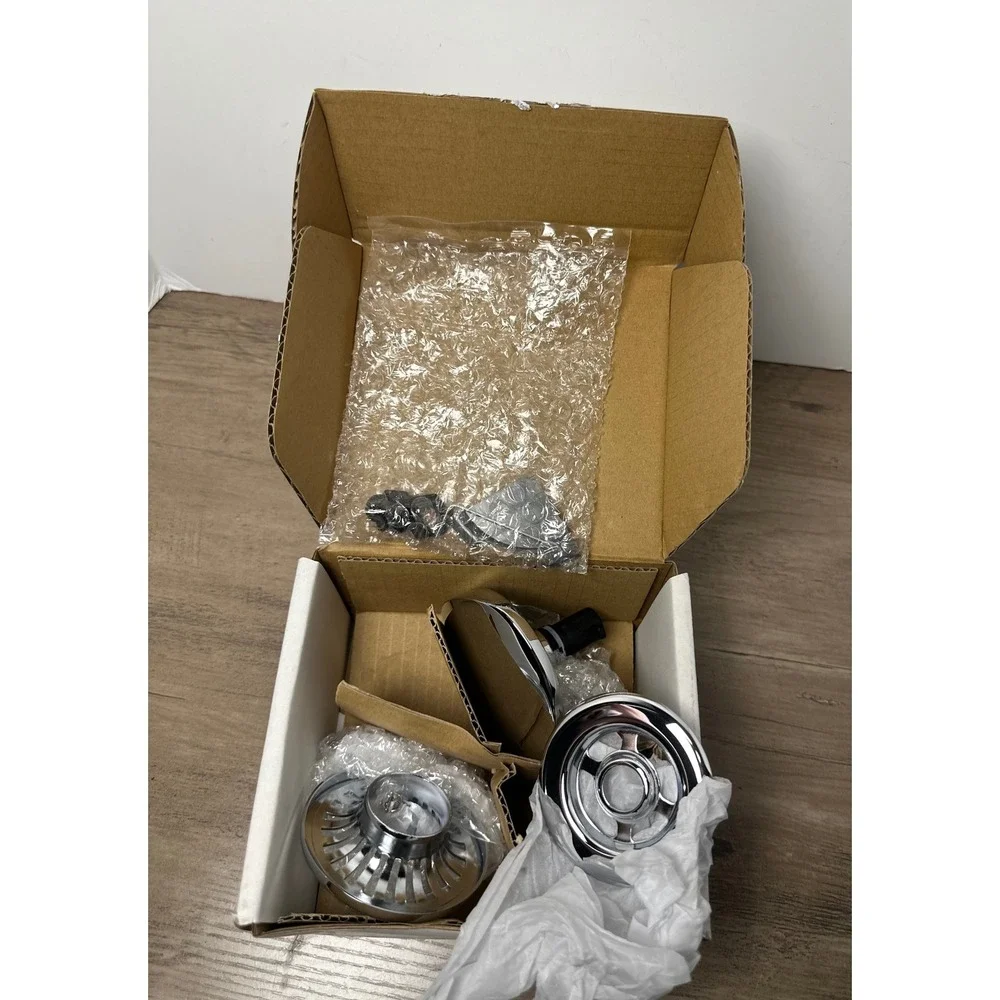 Kohler Pureflo Bath Drain Overflow Trim Kit Polished Chrome T37391-CP NO MANUAL